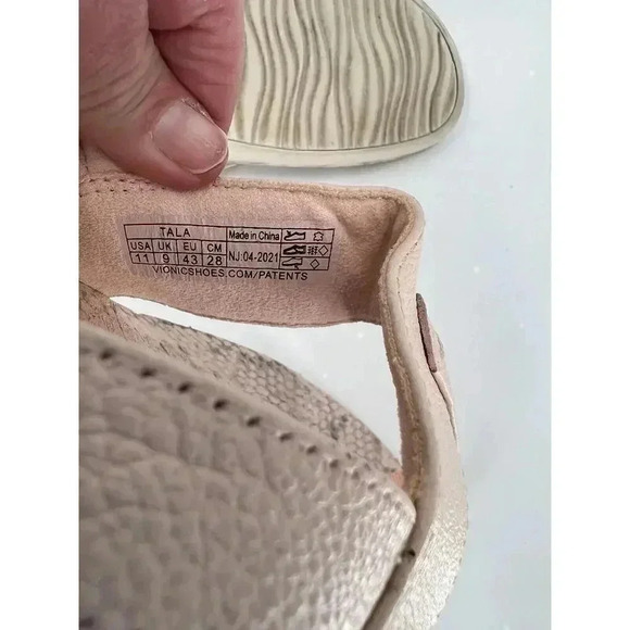 Vionic Womens Tala Sandals Slingback Thong T Strap Pale Blush Size 11 EUC - Picture 11 of 11
